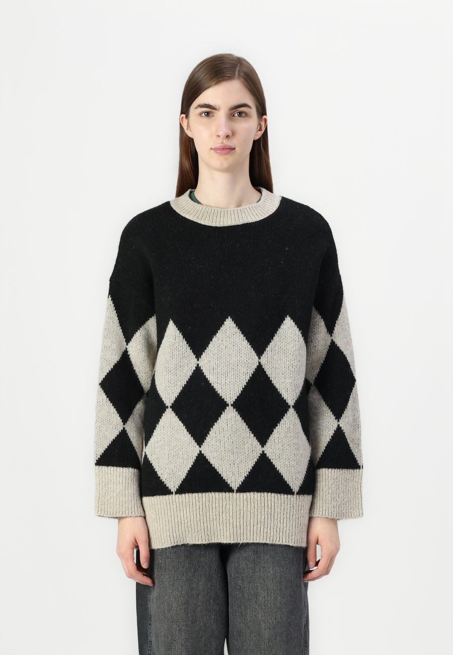 

Джемпер ONLY ONLALICIA , Pumice Stone/Black/Grey