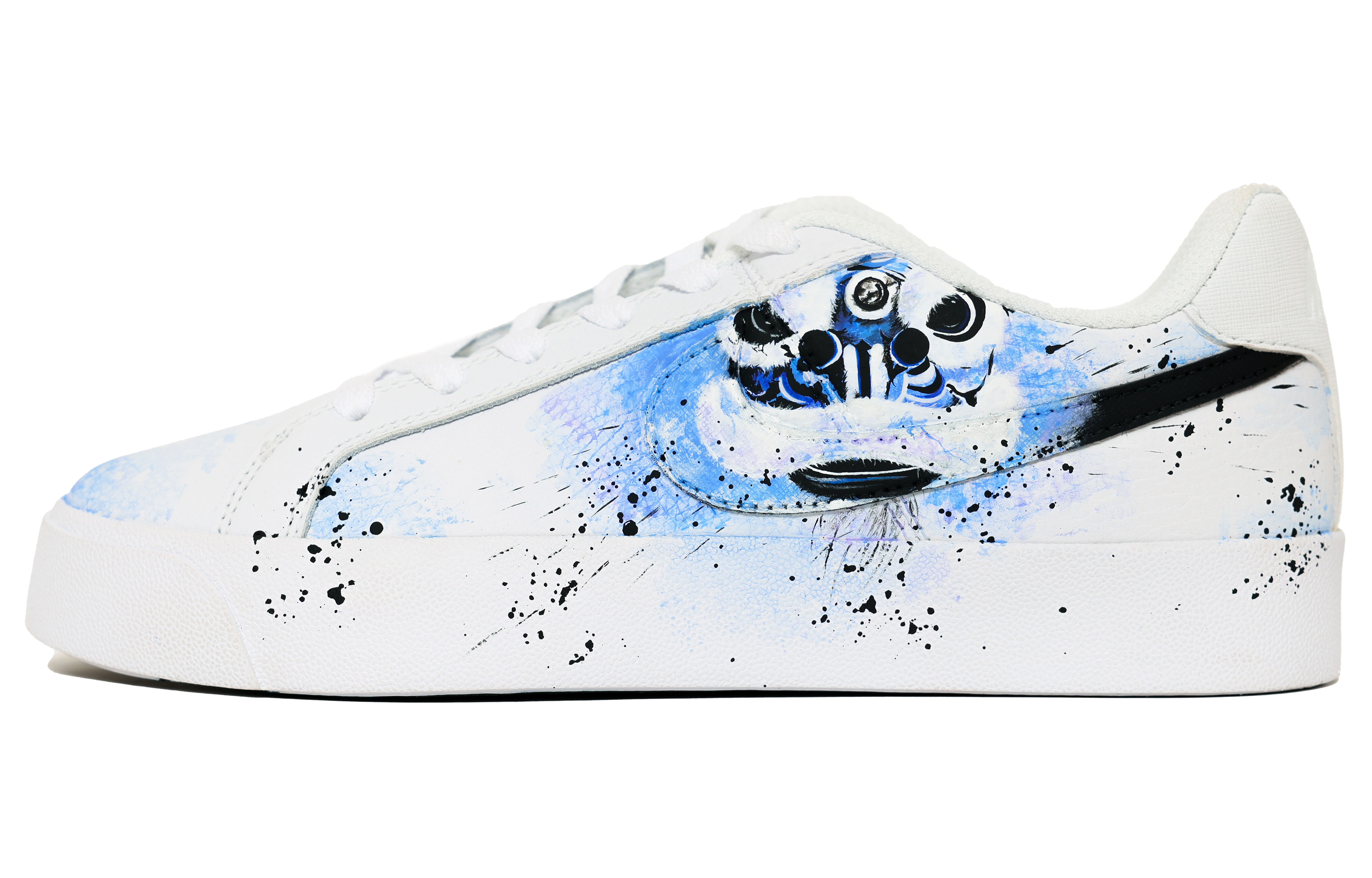 

Кроссовки Nike Court Royale Skateboarding Shoes Unisex Low-top White/blue, белый