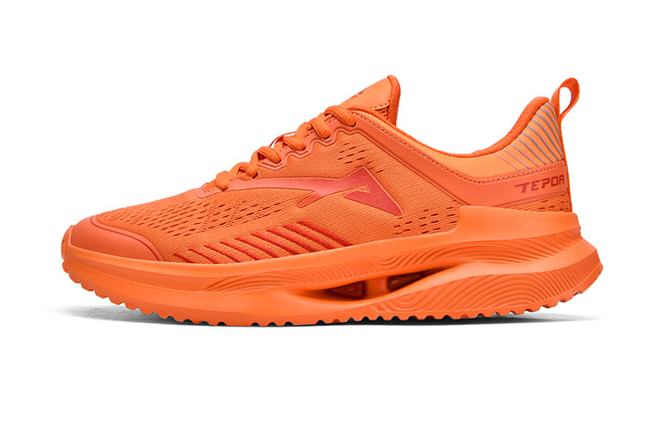 

TEPOR Кроссовки Radiant Sun Low Top размер 13 унисекс оранжево-красные, цвет Orange Red