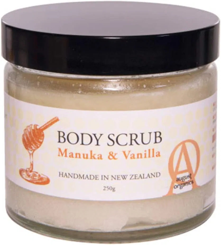 Скраб для тела Avios Body Scrub Manuka & Vanilla august organics 250 г