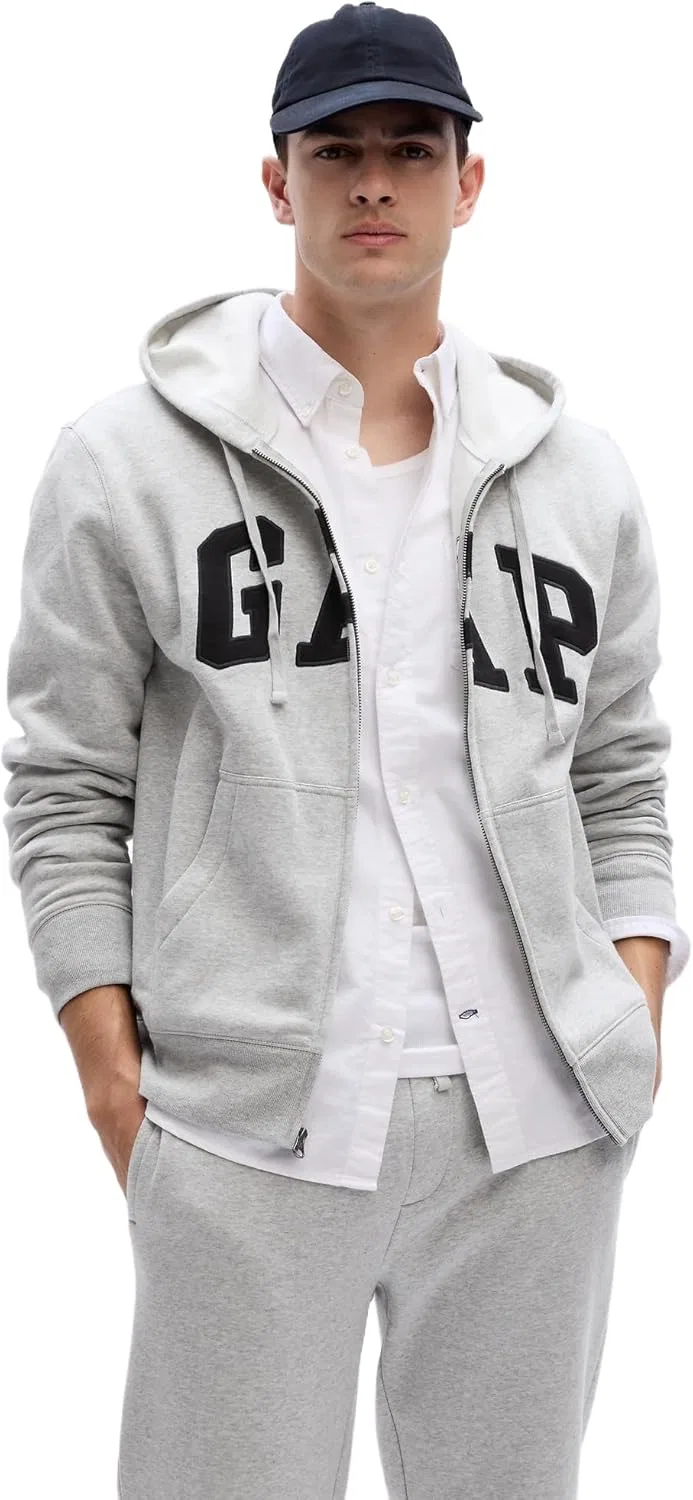 Толстовка с капюшоном и застежкой-молнией GAP Logo Heritage