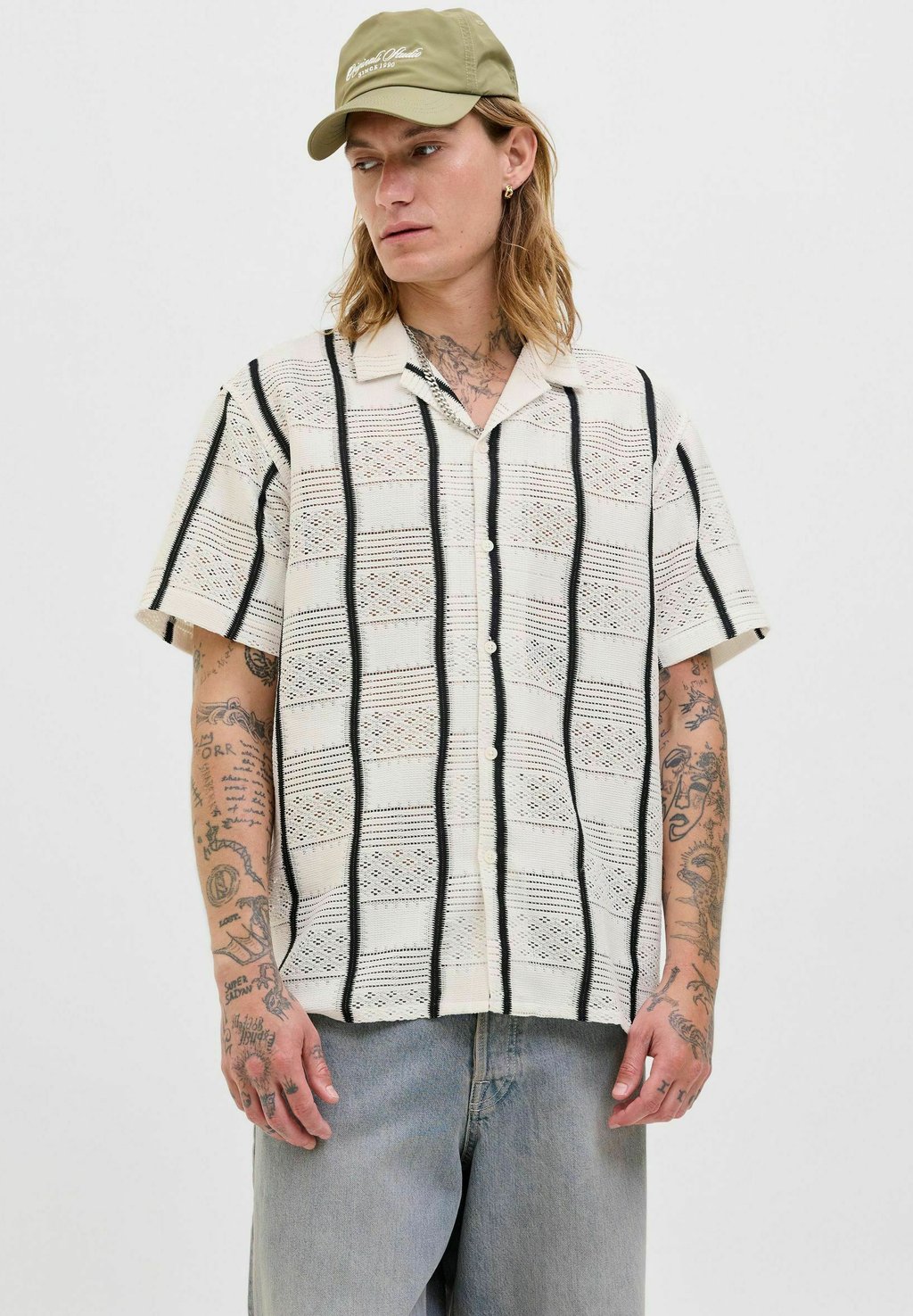 

Рубашка LOOSE FIT Jack & Jones, бежевый