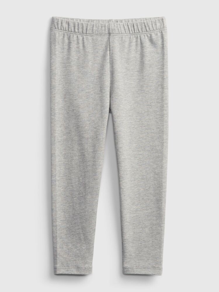 

Органические базовые леггинсы Gap, серый