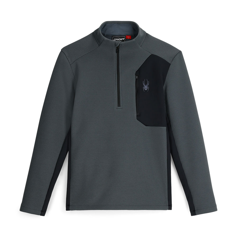 

Куртка-полупильник Spyder Bandit с молнией до середины груди (мужская), Slate Blue