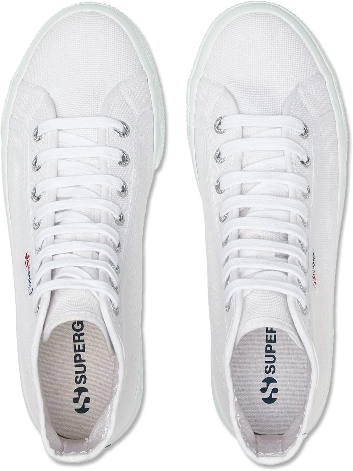 Кроссовки Superga Unisex-Adult 2708 Hi Top, белый — фото 4