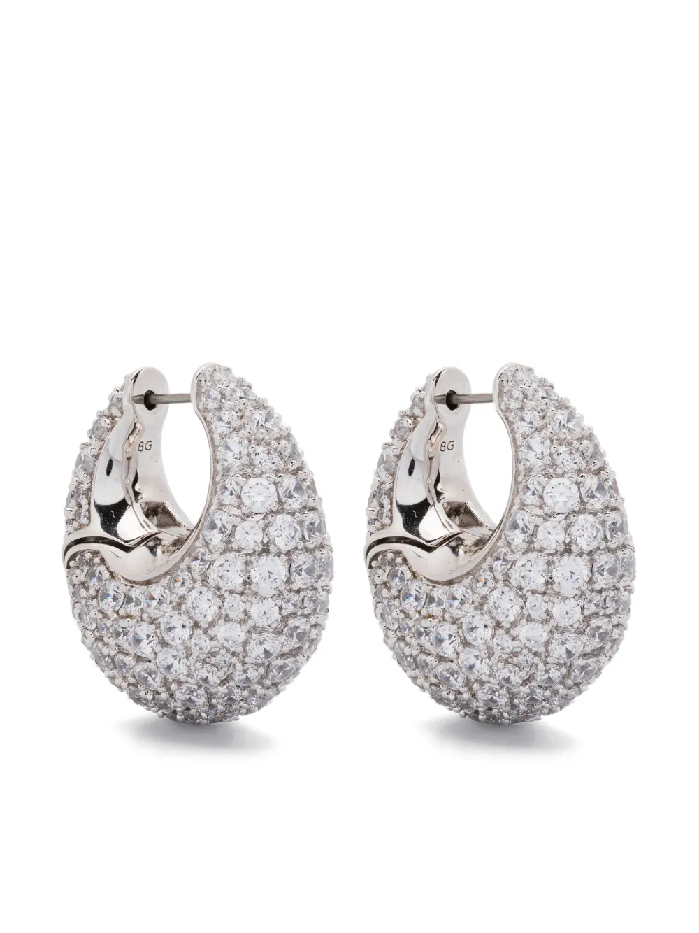 

Серьги Sublima Swarovski, серебяный