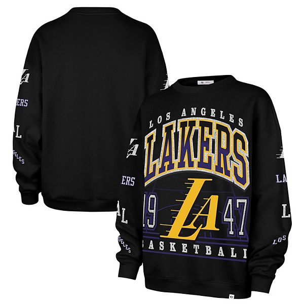 

Женский оверсайз свитшот '47 black Los Angeles Lakers 2025/26 city edition go big 47 Brand, Черный, Женский оверсайз свитшот '47 black Los Angeles Lakers 2025/26 city edition go big 47 Brand