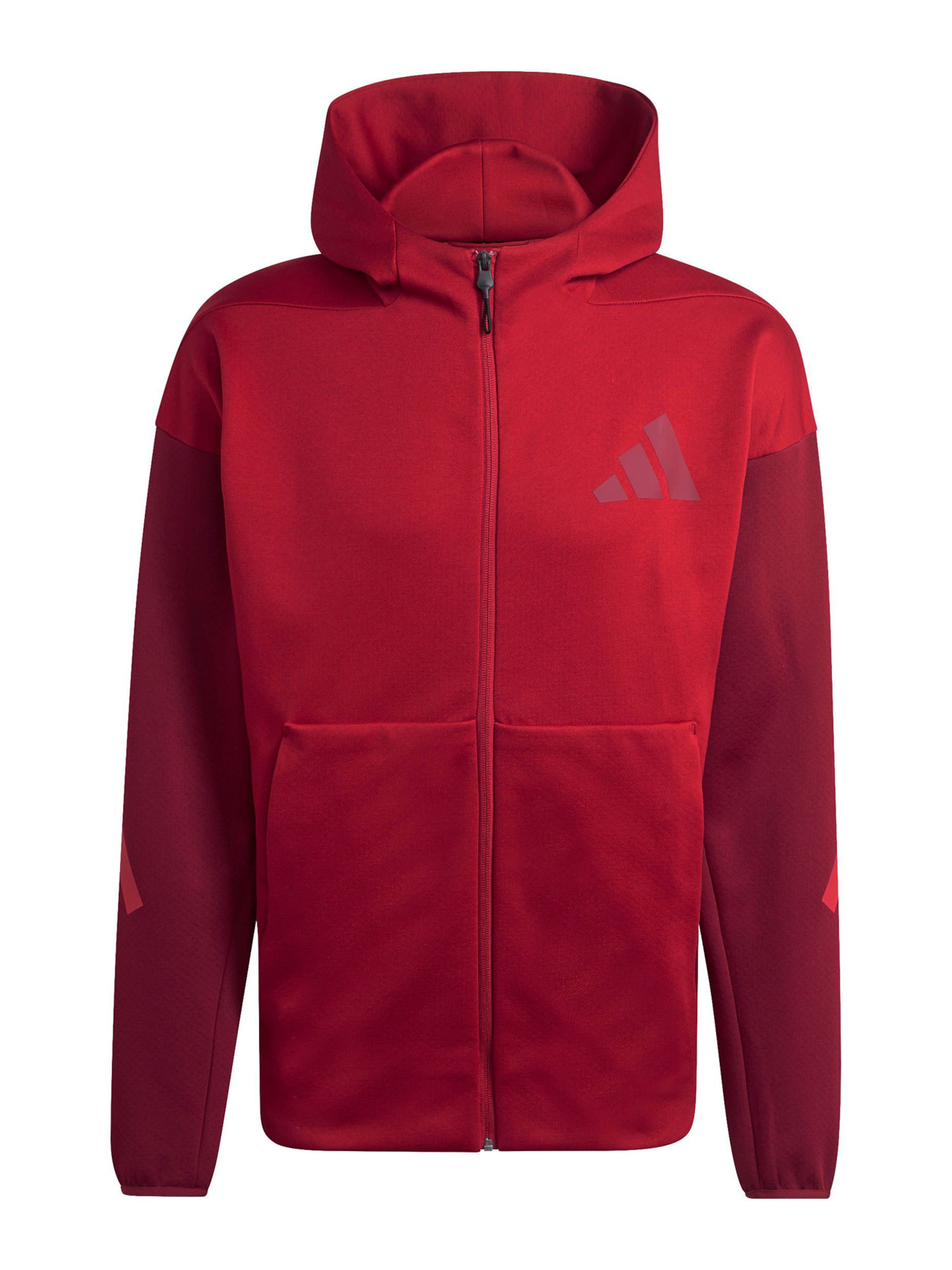 

Adidas Sportswear Спортивная толстовка с молнией 'Z.N.E.' в цвете красный, темно-красный