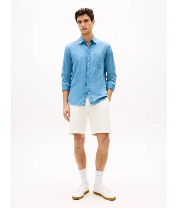 Шорты ESSENTIAL TERRY regular fit Tommy Hilfiger, кремовый — фото 2