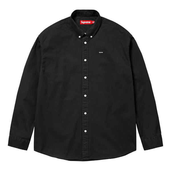 

Рубашка small box shirt 'black' Supreme, черный