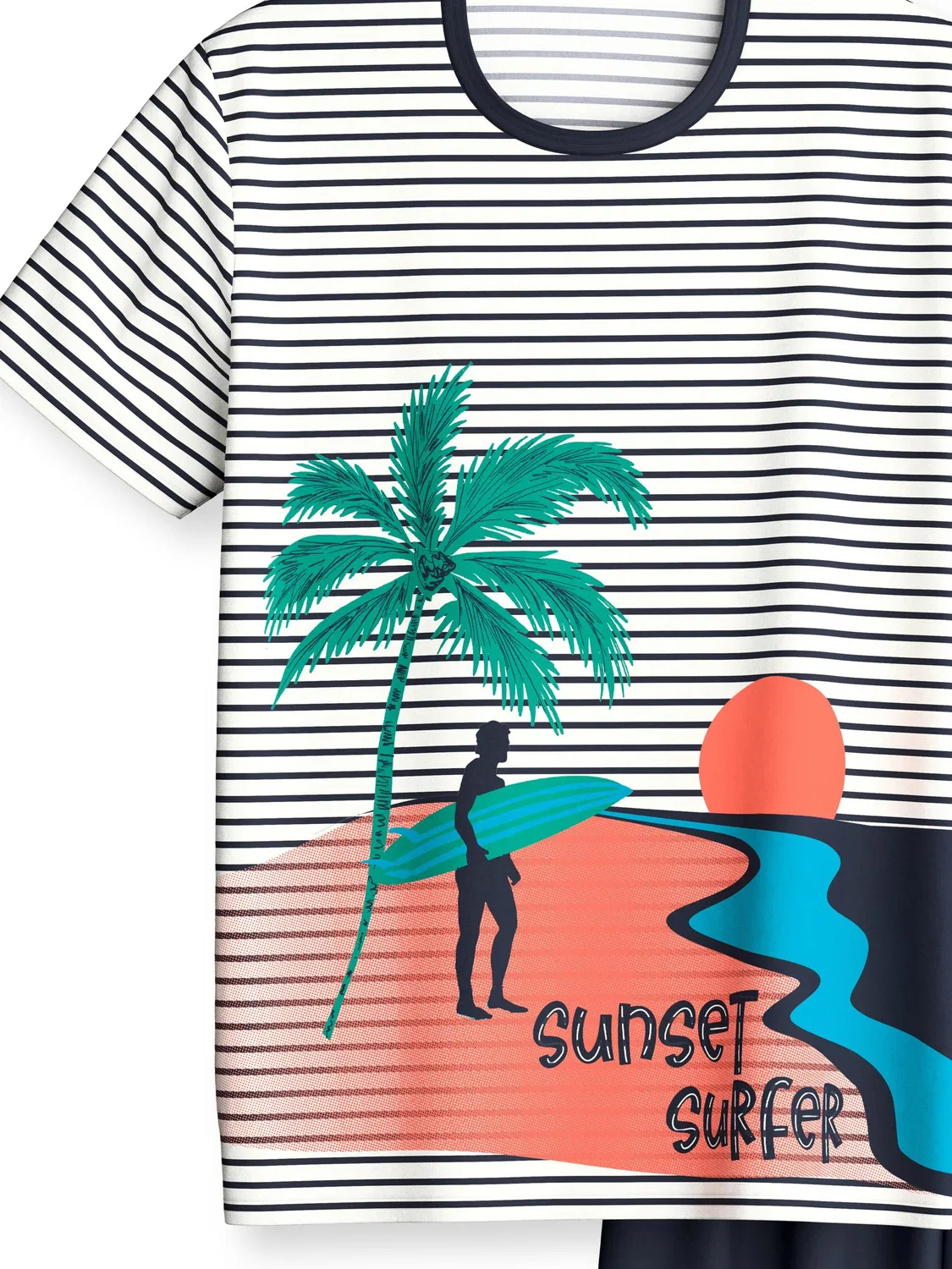 Пижама Calida Surf, синий — фото 2