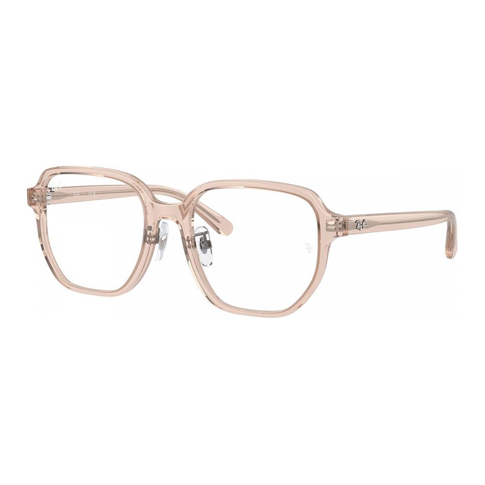 

Rayban Оправа для очков из ацетата неправильной формы, унисекс, светло-коричневая