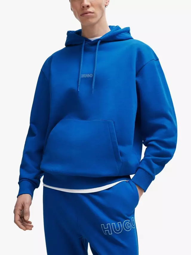 

Худи HUGO BOSS HUGO Logo, цвет open blue