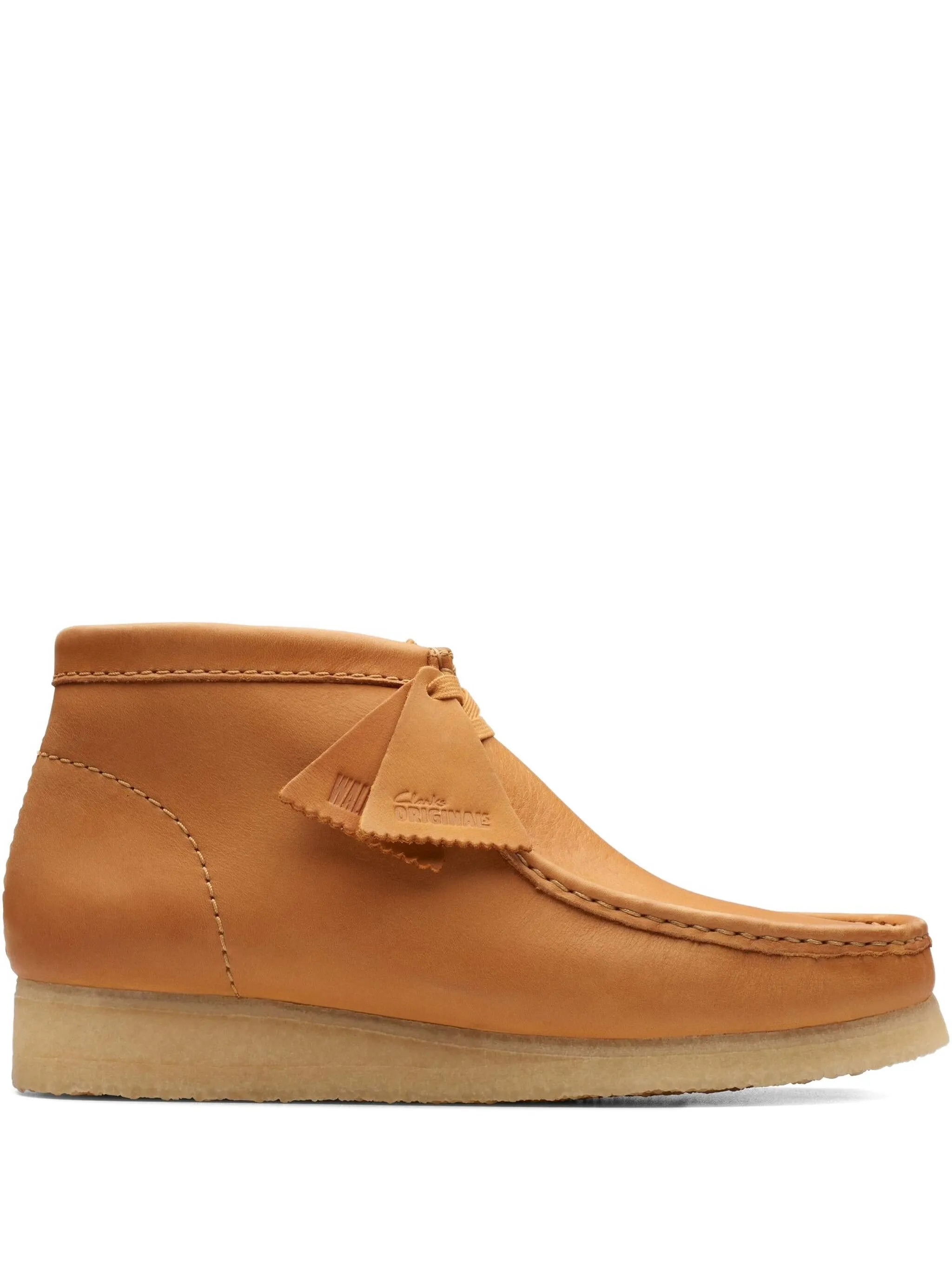 

Ботинки Wallabee на шнуровке Clarks Originals, коричневый
