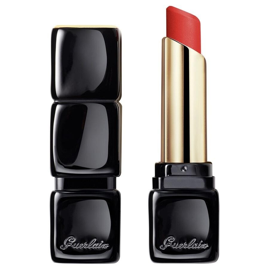 

Помада для губ kisskiss tender matte Guerlain, 520 - sexy coral, вес 2.8 гр.