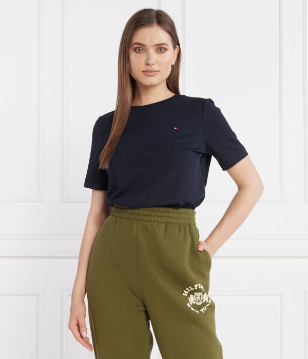 Футболка современная обычная Regular fit Tommy Hilfiger, синий — фото 3