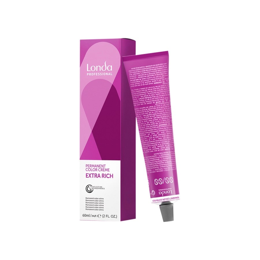

Краска для волос permanente cremehaarfarbe Londa Professional, 5/6 hellbraun violett, объем 60 мл