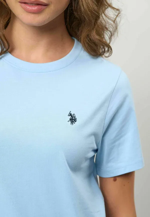 Платье-джерси Uwmonica U.S. Polo Assn., голубой — фото 4