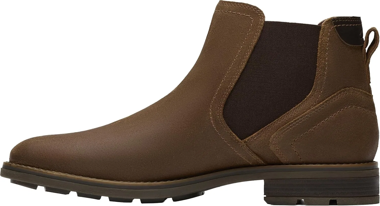 Мужские ботильоны Clarks Emmet Easy, Cola Suede — фото 3