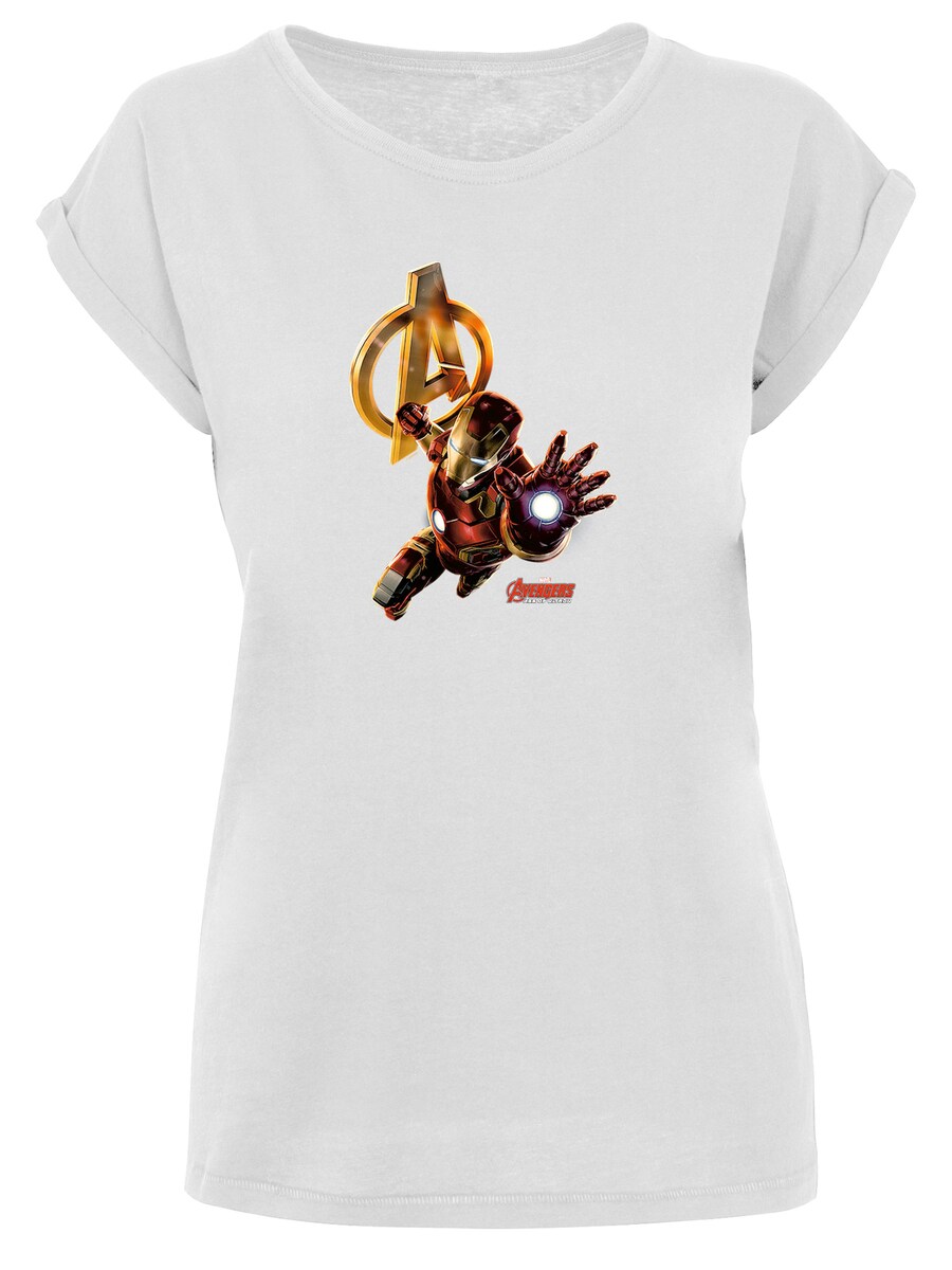 

Рубашка F4NT4STIC Marvel Avengers Age of Ultron Iron Man, белый