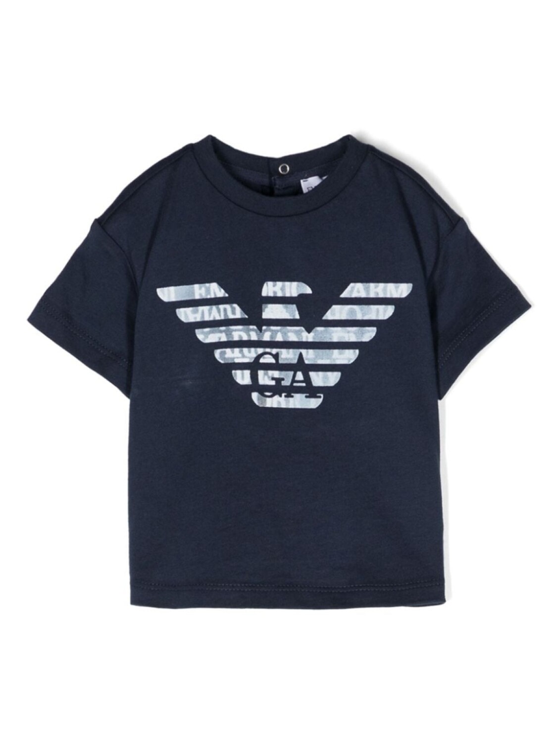 

Emporio Armani футболка с логотипом, синий