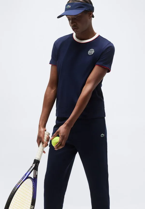 Штаны спортивные Lacoste Sport, Navy Blue — фото 4