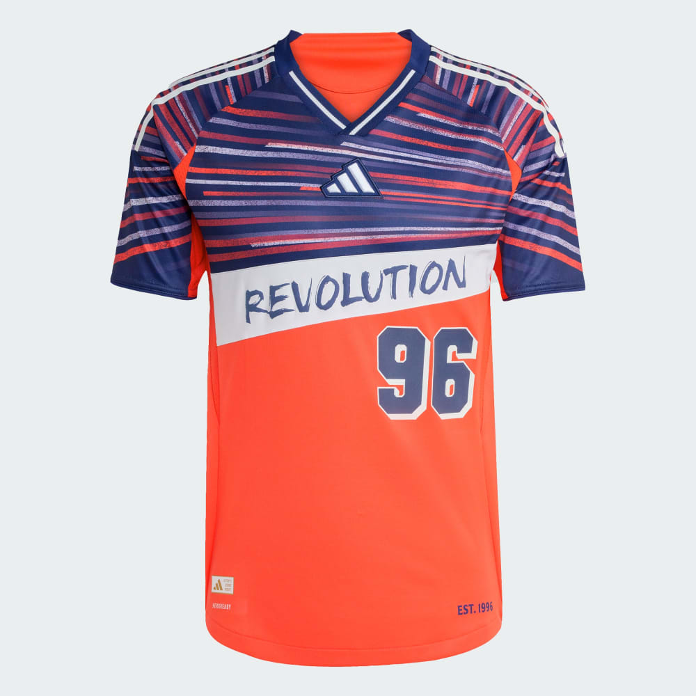 

Джерси Adidas New England Revolution 2025 Archive Authentic Jersey, цвет Bright Red/Mls-Ner-Ne2