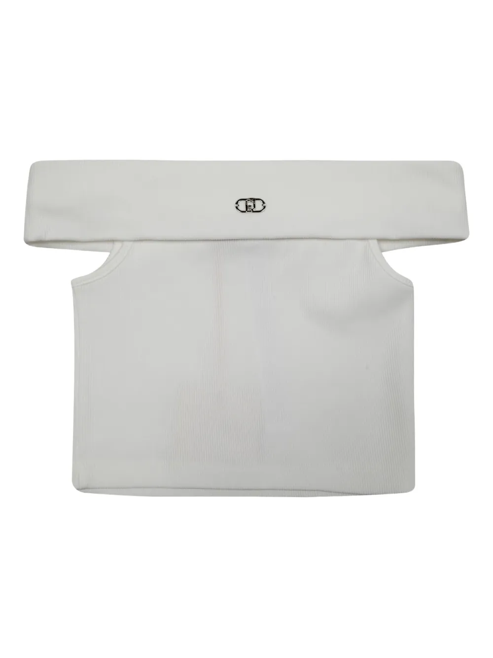 

Топ с открытыми плечами Liu Jo Kids, белый