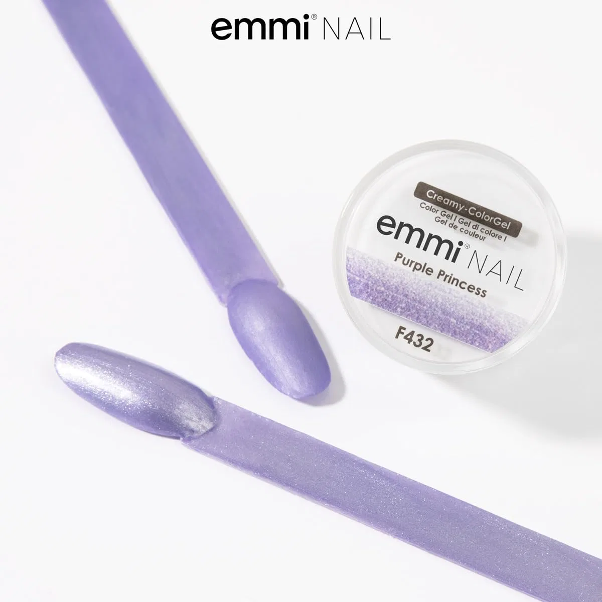 Цветной гель для ногтей Emmi Nail UV/LED 5 мл Emmi Nail, Purple Princess — фото 4