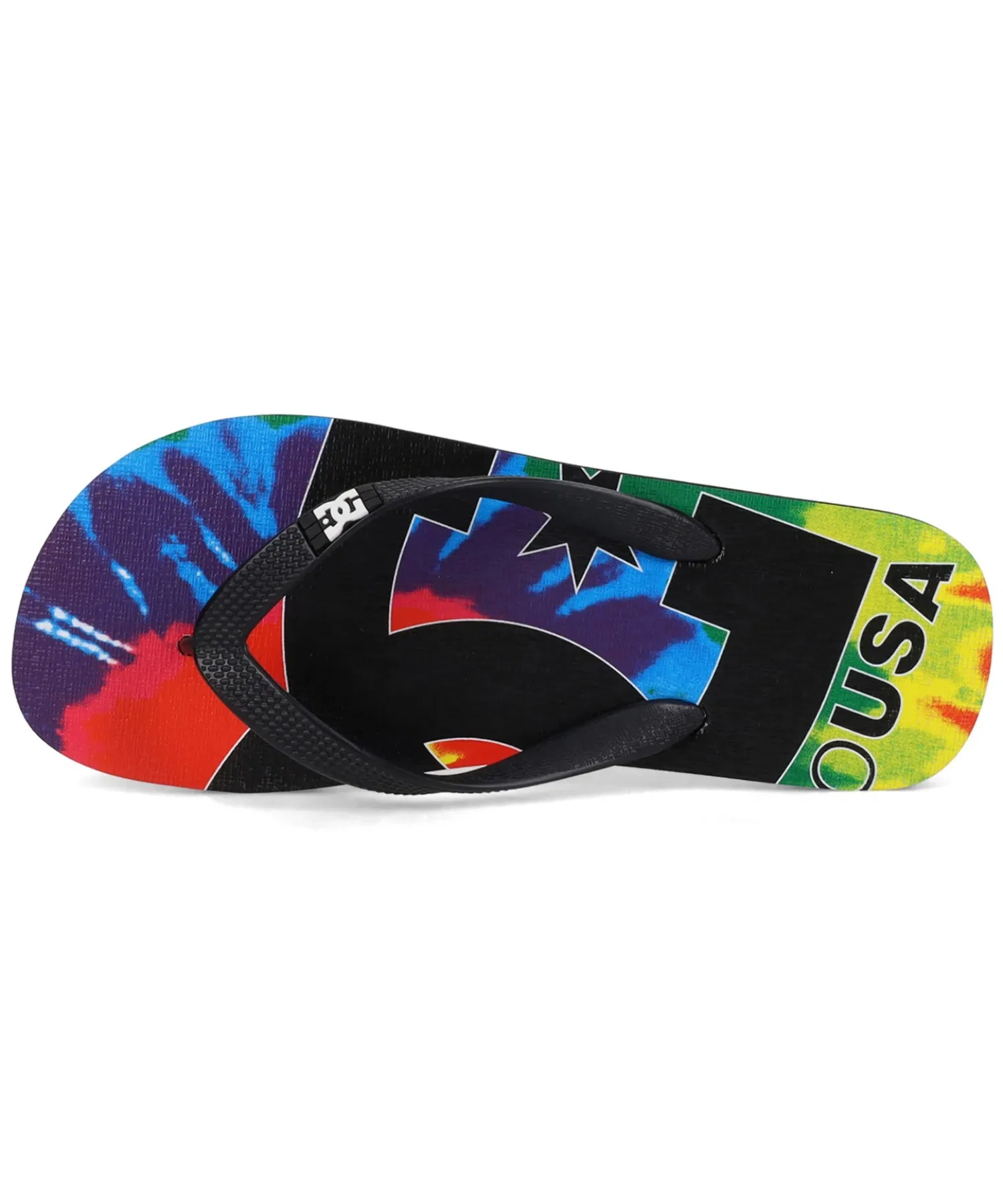 Мужские пляжные сандалии DC SHOES SPRAY GRAFFIK коричневые — фото 4