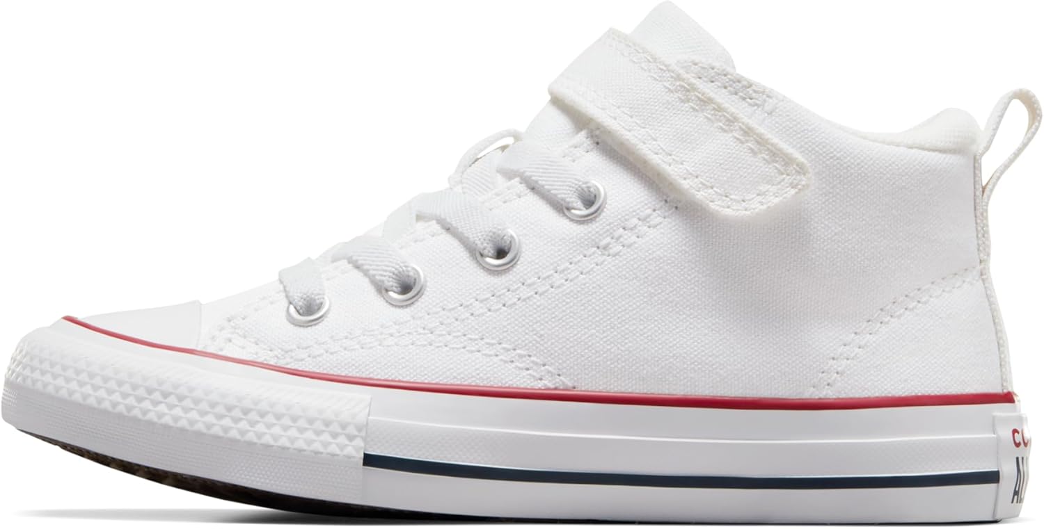 Детские кеды Converse Chuck Taylor All Star Malden Street Easy On средней посадки, белый/красный/синий — фото 2