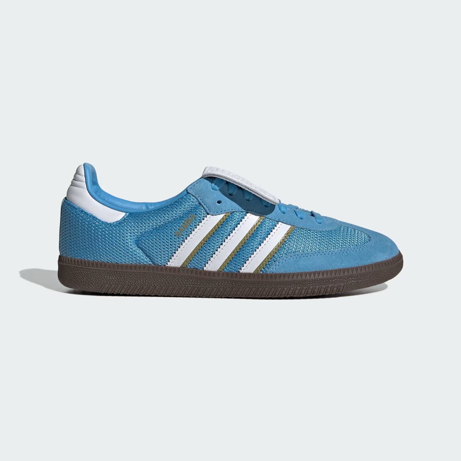 

Кроссовки Samba OG Adidas, цвет Semi Blue Burst/Cloud White/Gum