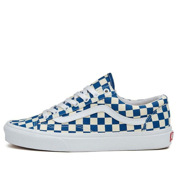 

Кроссовки style 36 'checkerboard - true blue' Vans, синий