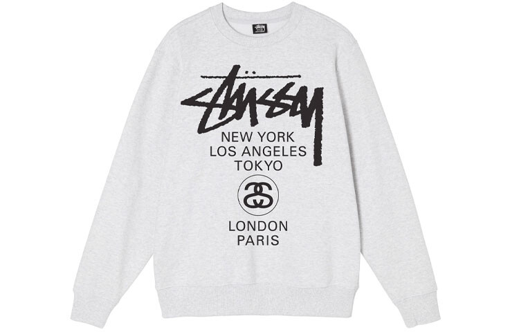 Мужская толстовка World Cruise Series Stussy, белый — фото 3