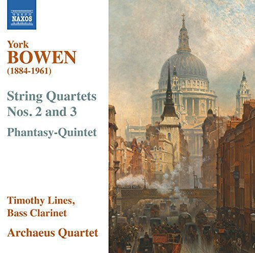 

CD диск Bowen / Lines / Archaeus Qrt: String QRTS 2 -3 & Phantasy-Quintet