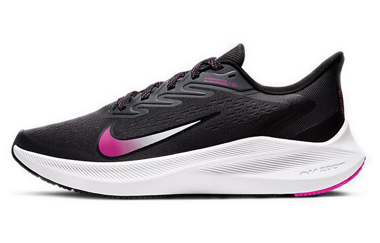 

Кроссовки Nike Air Zoom Winflo 7 Dark Smoke Grey Fire Pink Women's
