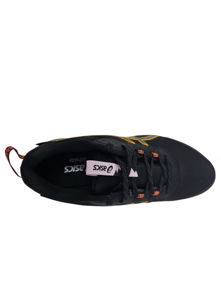 Кроссовки на шнуровке asics, черный — фото 2