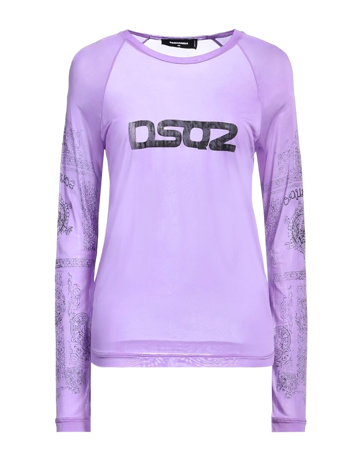 

Футболка Dsquared2, светло-фиолетовый