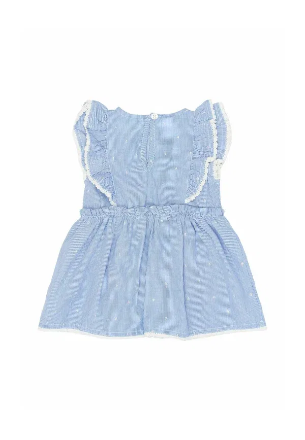 Платье джерси Bthea s_l jersey dress The New Siblings, цвет вечно-голубой в полоску — фото 2