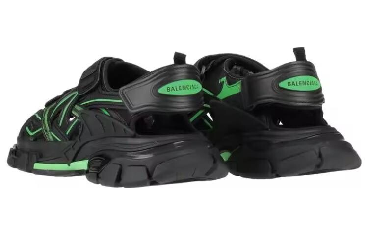 Кроссовки массивные Balenciaga Track 2.0 женские, черный — фото 2