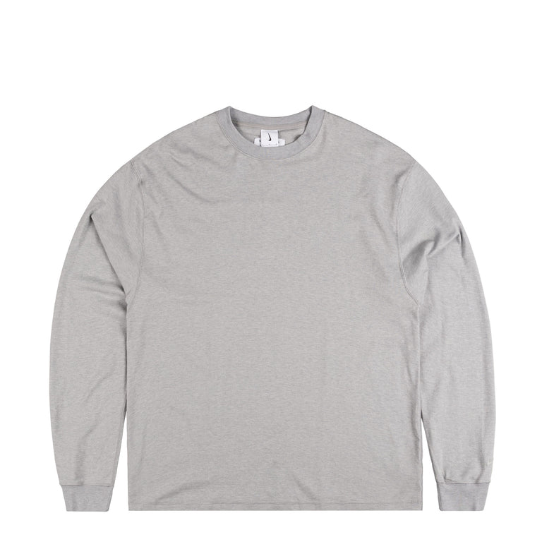 

Лонгислив wool classic fleece longsleeve tee Nike, серебряный