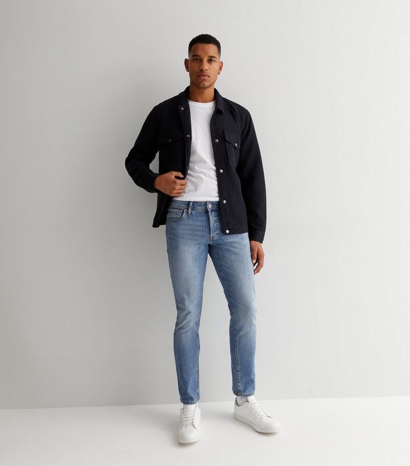 

Ярко-синие джинсы узкого кроя Jack & Jones Jack & Jones, ярко-синий
