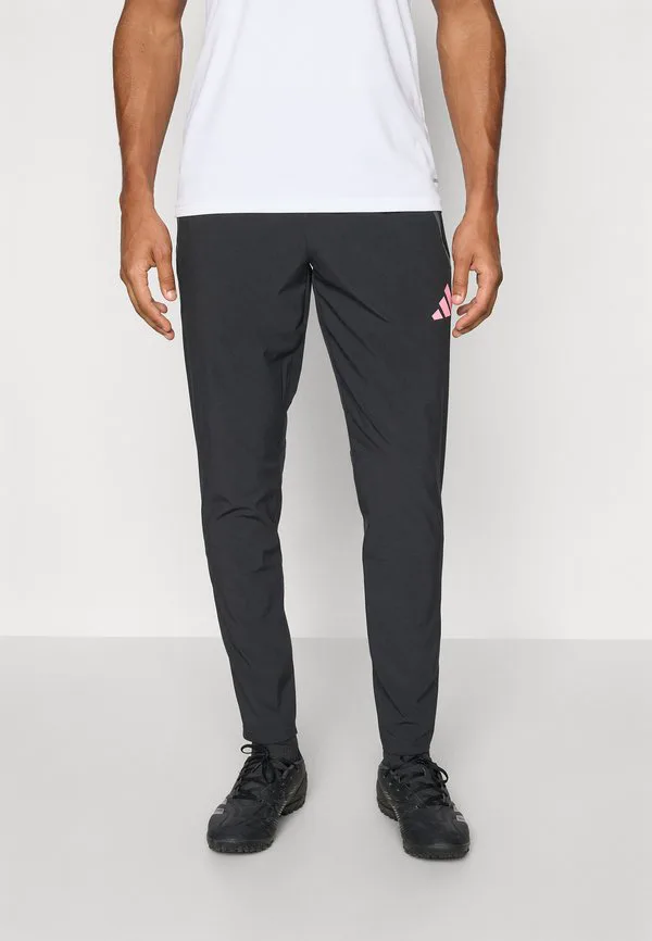 Брюки для спортивного костюма juventus tiro25 competition vis tech travel pant tracksuit bottoms Adidas Performance, Black/Bliss Pink