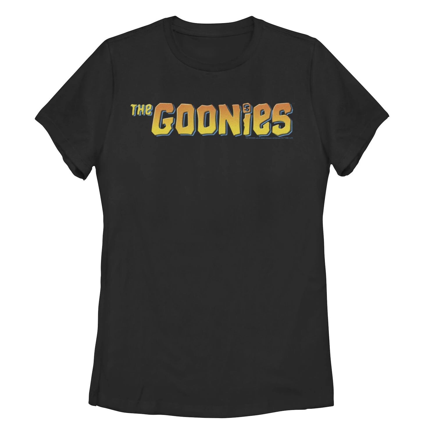 

Детская футболка с простым текстовым логотипом The Goonies Licensed Character