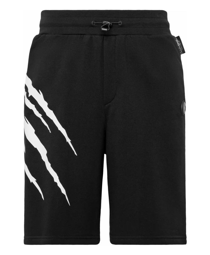 

Спортивные шорты царапины Plein Sport, черный