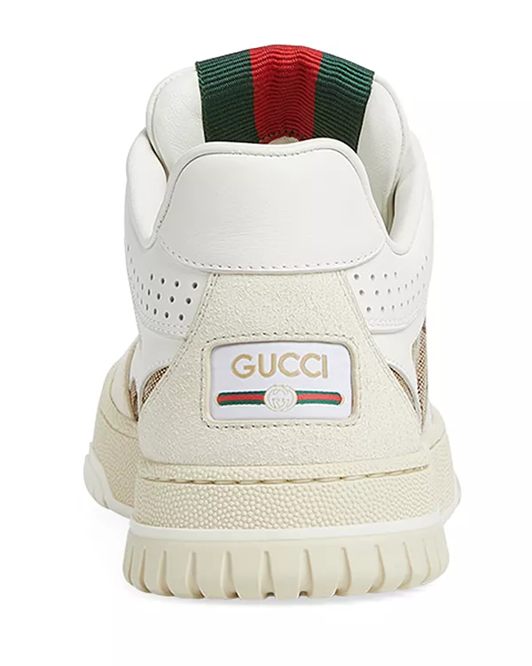 Женские низкие кроссовки Re-Web Gucci, белый — фото 4