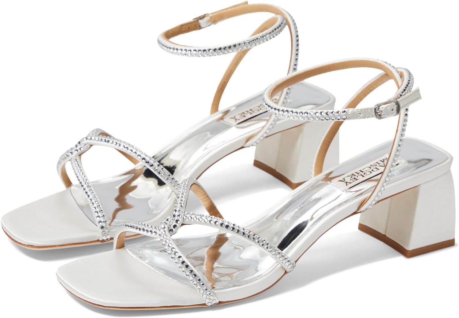 

Сандалии Badgley Mischka Brisa, цвет Soft White