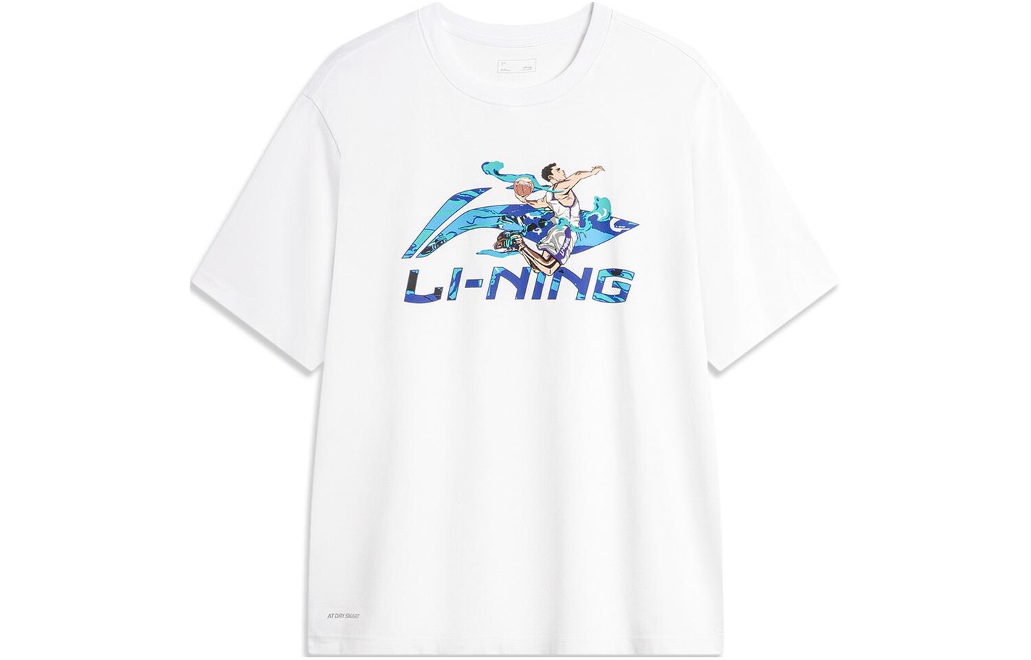 

Li Ning Мужская футболка с подкладкой, Белый