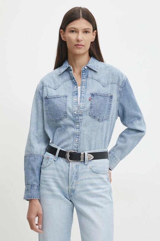 

Джинсовая рубашка Levi's, синий