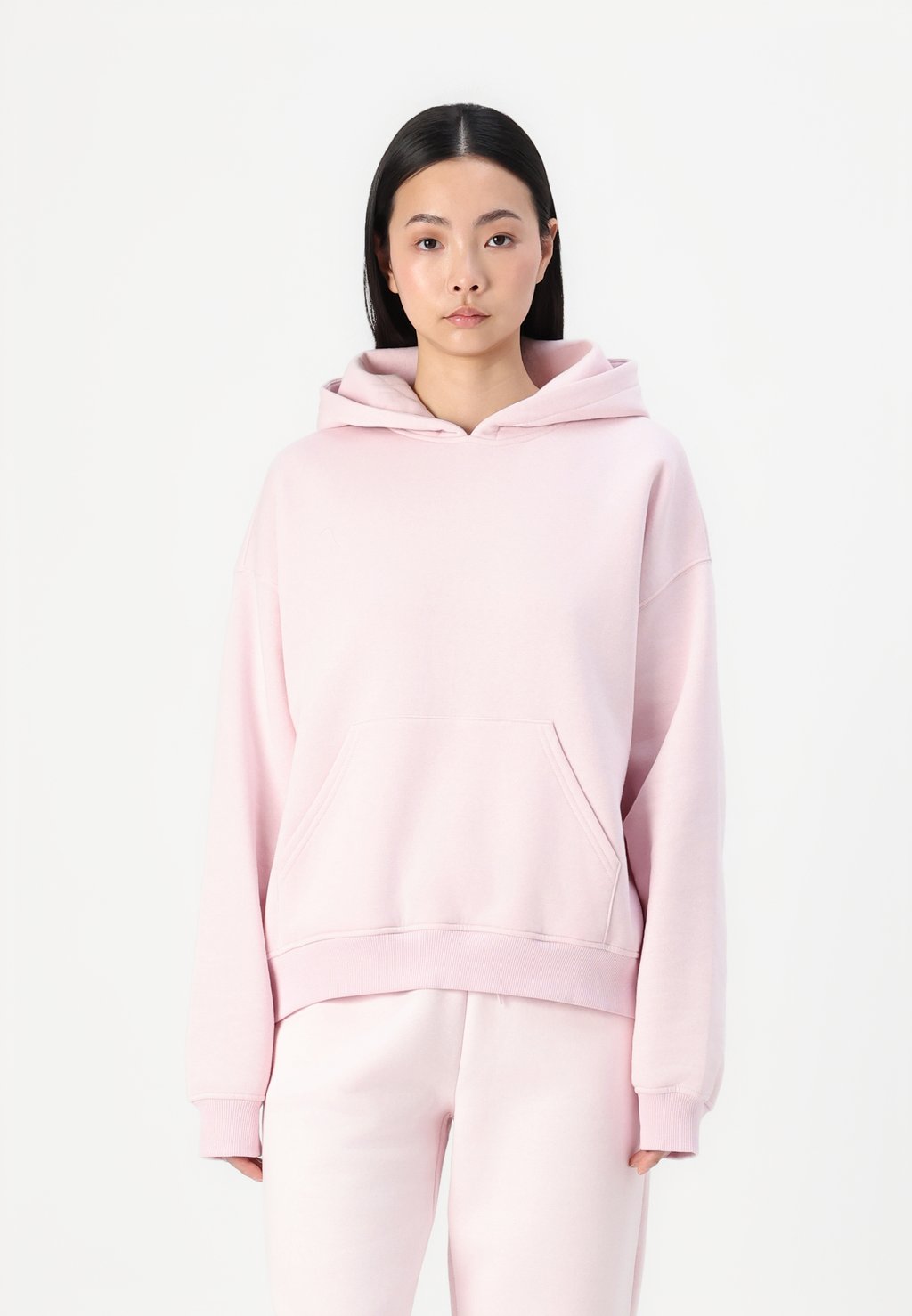 

Толстовка с капюшоном BASIC ORIGINAL HOODIE Gina Tricot, светло-розовый